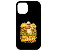 Mind Your Beeswax Beekeeper Sunflower Retro Art Case for iPhone 12/12 Pro