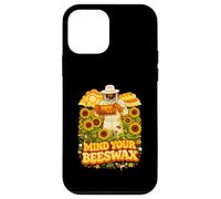 Mind Your Beeswax Beekeeper Sunflower Retro Art Case for iPhone 12 mini