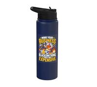 Mind Your Business My Blacksmithing Tools are Expensive Stainless Steel Insulated Water Bottle