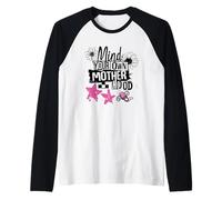 Mind Your Own Motherhood Statement Raglan Baseball Tee