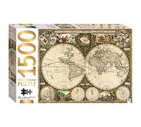 Mindbogglers Gold Jigsaw: Vintage World Map