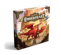 Mindclash Games Emberheart - Mid-Weight Worker Placement & Dragon Rescue Strategy Board Game | 2-4 Players | 60-90 Min Playtime | Fantasy Strategy Adventure