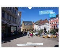 Minden - Impressions from the historic city on the Weser UK-Version (Wall Calendar 2026 DIN A4 Landscape), CALVENDO 12 Month Wall Calendar