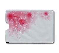 Minder® 10 Pack Designer Card RFID Blocking Anti Theft Secure Protector Sleeve Holder Wallet for Credit/Debit/ID/Oyster Card - Prevent Fraud, Card Clash ~ As Seen On BBC (Pink Abstract)