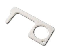 Minder Non-Contact Contactless Contact Free No Touch Door Drawer Opener Key - Perfect for Opening Shared Doors and Drawers or Pushing Buttons on Elevators, Card Machines or Cash Machines (White)