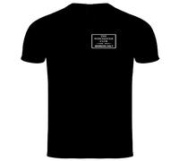 Minder Tv T Shirt Winchester Club Members Only Left Breast Print Black