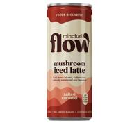 Mindfuel Flow Lion’s Mane Mushroom Oat Latte, Salted Caramel, 12 x 250ml