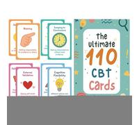 Mindful Affirmation Cards - 110 Pieces Psychology Cards Teens, Emotional Management Tools, Educational Resources Card | Perfect Support For Students Adults Therapists Educators Parents