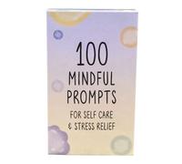 Mindful Affirmation Cards - Educational Meditation Games | 50 Sheets Stress Less & Self Care Cards,for Kids Teens Adults Birthday Travel Camping