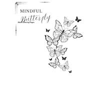 Mindful Butterfly adult coloring book