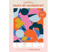 Mindful Crafts: Geometric Paint-by-Number Kit