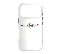 Mindful cute heart Typography Gift Case for iPhone 17 Pro