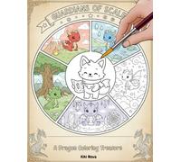 Mindful Dragon Coloring Book for Adults and Kids: An Enchanting Adventure with 60 Dragons, a Story, and Fun Mindfulness Exercises for Stress Relief and Creativity.