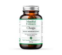 Mindful Extracts Organic Chaga Mushroom 60 Vegan Capsules