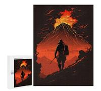 Mindful Gift for Adults: Volcano Explorer, 500 PCS, Challenging Puzzle for Adults; for Shared Table Time