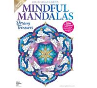Mindful Mandalas Colouring Book | Dreamy Treasures: | 36 Exclusive Mandala Colouring Pages | MINDFUL COLOURING BOOK | Simple Colouring for Beginners