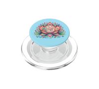 Mindful Meditation Lotus PopSockets PopGrip for MagSafe