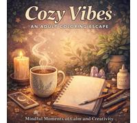 Mindful Moments of Calm, Creativity & Comfort: Adult Coloring Book: Cozy Vibes: Take a relaxing journey into art, calm, and cozy moments with every page.