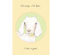 Mindful Notebook - Dotted Lines: Journal for Slow Living, Nature Lovers & Everyday Reflection - "I'm sorry I'm late... I saw a goat." (Countryside Escape Collection)