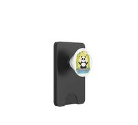 Mindful Panda Meditation PopSockets PopWallet for MagSafe