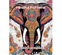 Mindful Patterns: Coloring Book with Creative Animal Designs for Comfort and Relaxation