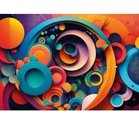 Mindful Pieces Jigsaw "Circular" 1000 Piece | Great British Jigsaws | Small Batch Made | Sustainable Jigsaw Puzzles