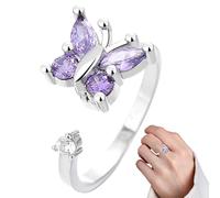 Mindful Rotation Ring - Anti Spinner, Finger Movement with Stress Relief, Hand Fidget for Focus Training, Concentration Aid, Desk Gadget for Office, Classroom, Home, and Commute