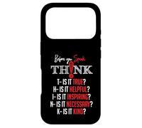 Mindful Speech Acronym True Helpful Inspiring Kind Graphic Case for iPhone 17 Pro