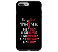 Mindful Speech Acronym True Helpful Inspiring Kind Graphic Case for iPhone 7 Plus/8 Plus