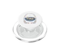Mindful & Unbothered Sea Otter Coastal Calm Nature Botanical PopSockets PopGrip for MagSafe