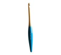 mindfulknits Premium Ergonomic Beech Wood Crochet Hook- Size US J, 6mm - 15cm Length - Knitting and Crochet Supplies for Relaxation & Stress Relief (6mm)