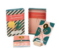 Mindfulness Advent Calendar 2025 for Women, 24 Cards, 4 Categories with Mindful Impulses, Christmas Calendar for Adults, Anti-Stress Advent Calendar for Mum and Girlfriends + Wooden Stand