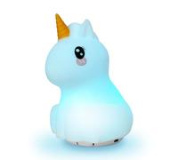 Mindfulness 'Breathing Unicorn' | 4-7-8 Guided Visual Meditation Breathing | 3 in 1 Device with Night Light & Noise Machine for ADHD Anxiety Stress Relief Sleep - Gift for Kids Adult Women Men