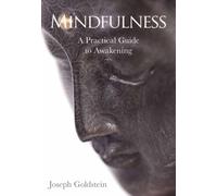Mindfulness by Joseph Goldstein Paperback Sounds True Inc Spiritu