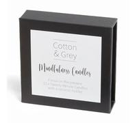 Mindfulness Candles. 12 x Twenty Minute Candles with a Ceramic Holder for Relaxation, Meditation, Mindfulness and Well-Being