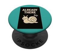 Mindfulness Gifts for Women and Men Funny Zen Present Snail PopSockets Adhesive PopGrip