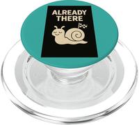 Mindfulness Gifts for Women and Men Funny Zen Present Snail PopSockets PopGrip for MagSafe