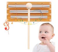 Mindfulness Hand Bell - Classroom Responsive Chime with, Metal Resonance | Meditation Sound Tool for Yoga Healing Sessions Spiritual Ritual Training Office Use