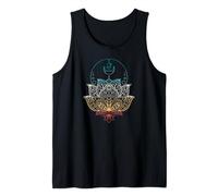 Mindfulness Lotus Flower Mandala Tank Top