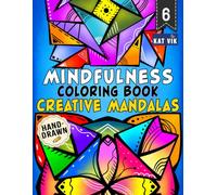 Mindfulness Mandalas: Creative Coloring Book for Adults, Teens and Kids - Square Designs: Large Print Square Designs with Bold Lines for Mindful ... Coloring | Single-Sided Pages | 8.5 x 11 in