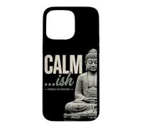 Mindfulness Mantra Progress Not Perfection Buddha Quote Case for iPhone 15 Pro Max