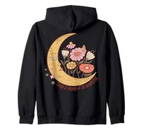 Mindfulness Reminder Take a Moment to Breathe Art Zip Hoodie