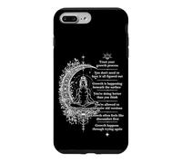 Mindfulness Self Growth Affirmation Floral Meditation Case for iPhone 7 Plus/8 Plus