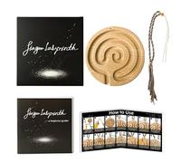 Mindfulness Training Labyrinths Game Wooden Sensory Puzzle For Emotional Balance And Portable Wooden Finger Labyrinths For Calming