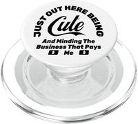 Minding My Black Business ALWAYS PopSockets PopGrip for MagSafe