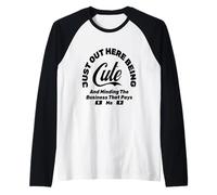 Minding My Black Business Always Raglan Baseball Tee