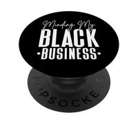 Minding My Black Business Owner Entrepreneur PopSockets Adhesive PopGrip
