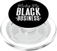Minding My Black Business Owner Entrepreneur PopSockets PopGrip for MagSafe