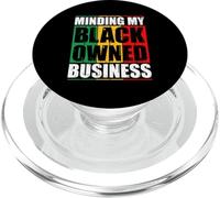 Minding My Black Owned Business Owner Entrepreneur PopSockets PopGrip for MagSafe