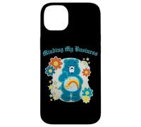 Minding My Business Patch Flower Bear Self-Care Anti-Social Case for iPhone 14 Plus
